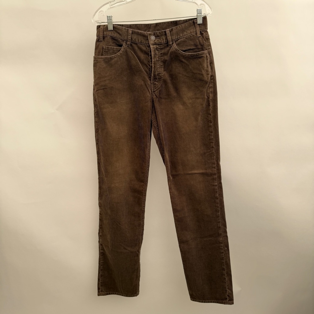Celine Brown Corduroy Men’s Trousers
